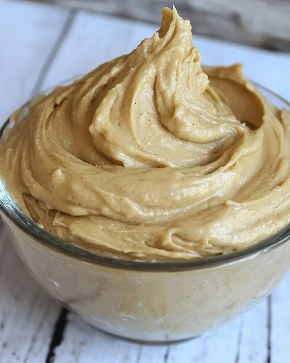 Creamy Peanut Butter Frosting