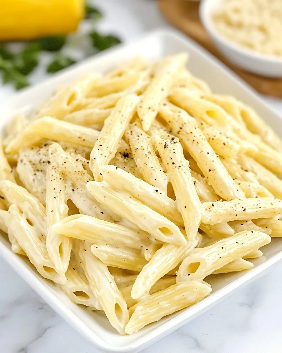 Creamy Penne Pasta