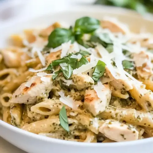 Creamy Pesto Chicken Pasta