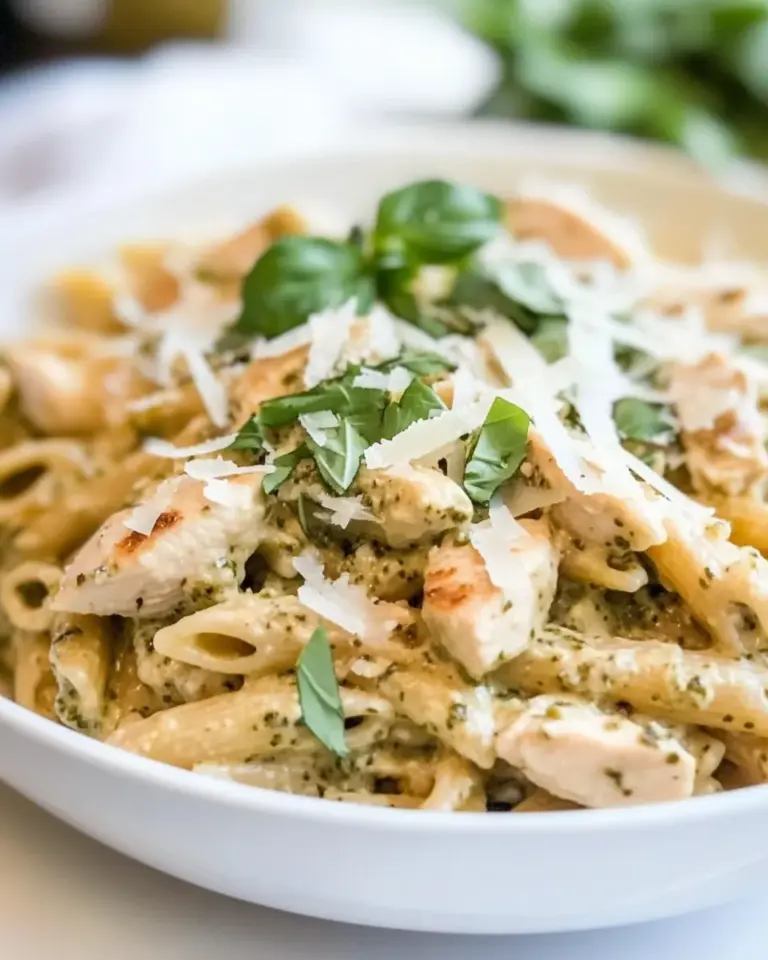 Creamy Pesto Chicken Pasta