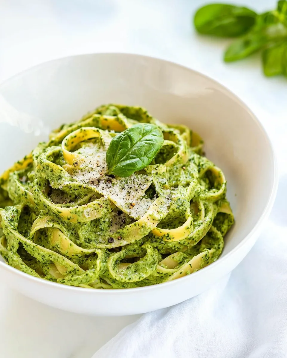 Creamy Spinach Pasta Sauce
