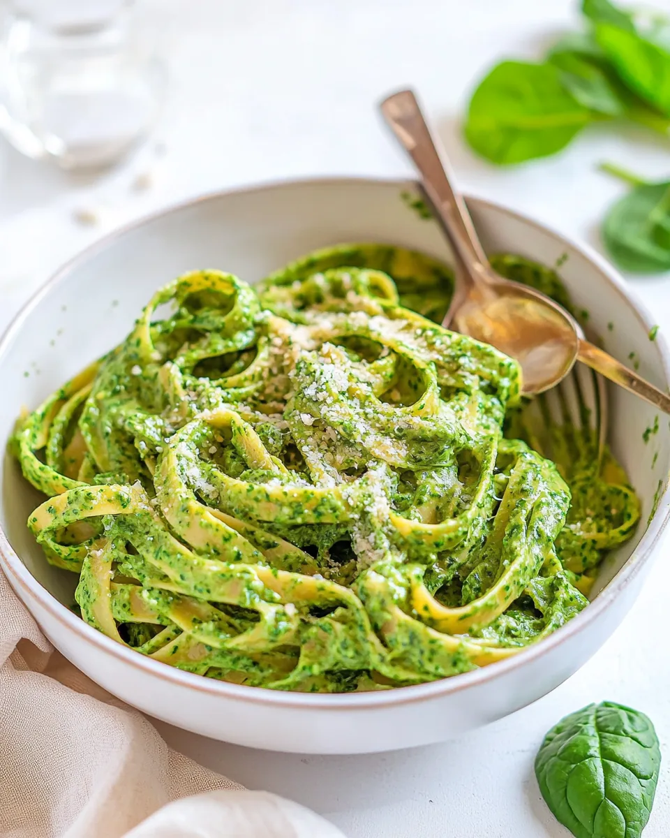 Creamy Spinach Pasta Sauce