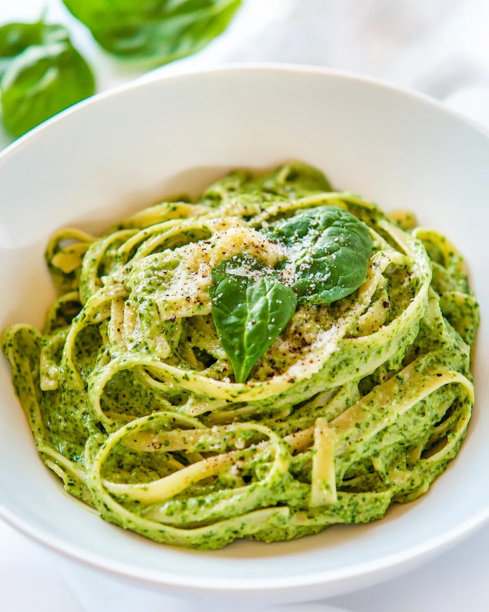 Creamy Spinach Pasta Sauce
