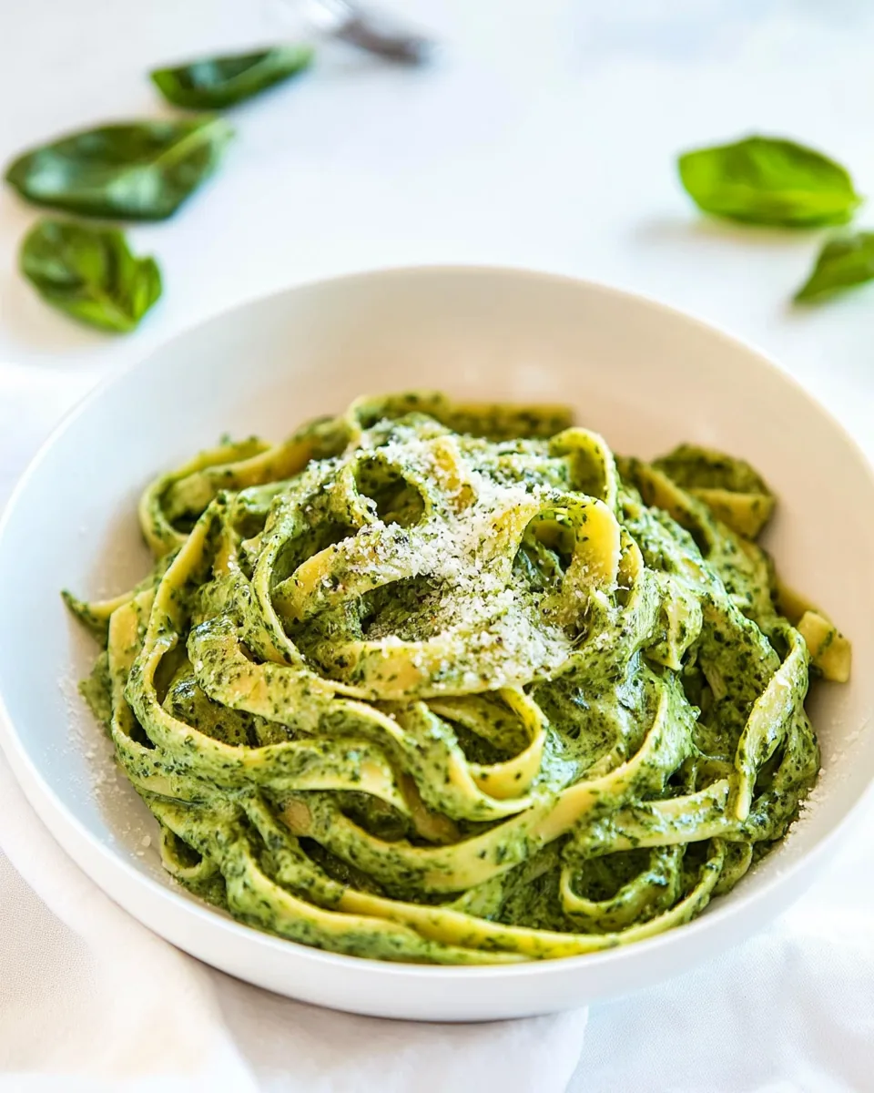 Creamy Spinach Pasta Sauce