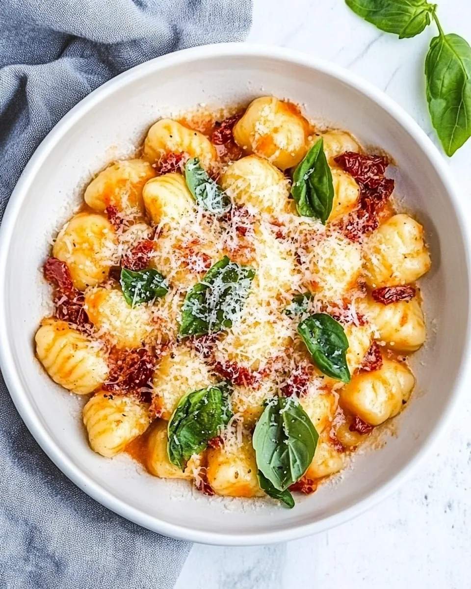 Creamy Sun Dried Tomato Gnocchi
