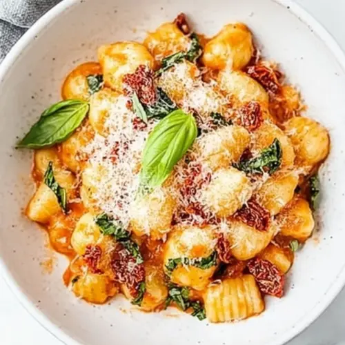 Creamy Sun Dried Tomato Gnocchi