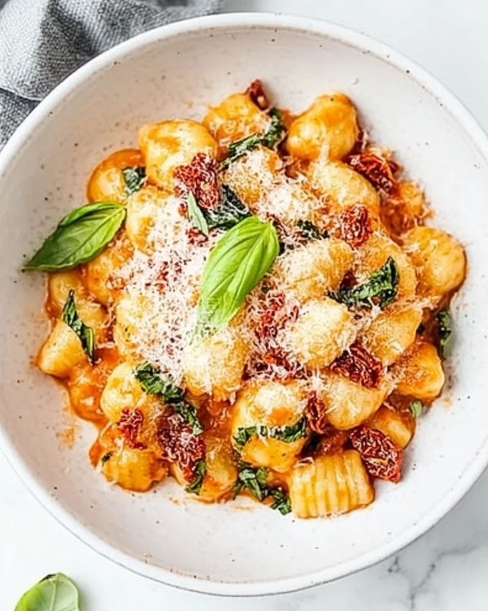 Creamy Sun Dried Tomato Gnocchi