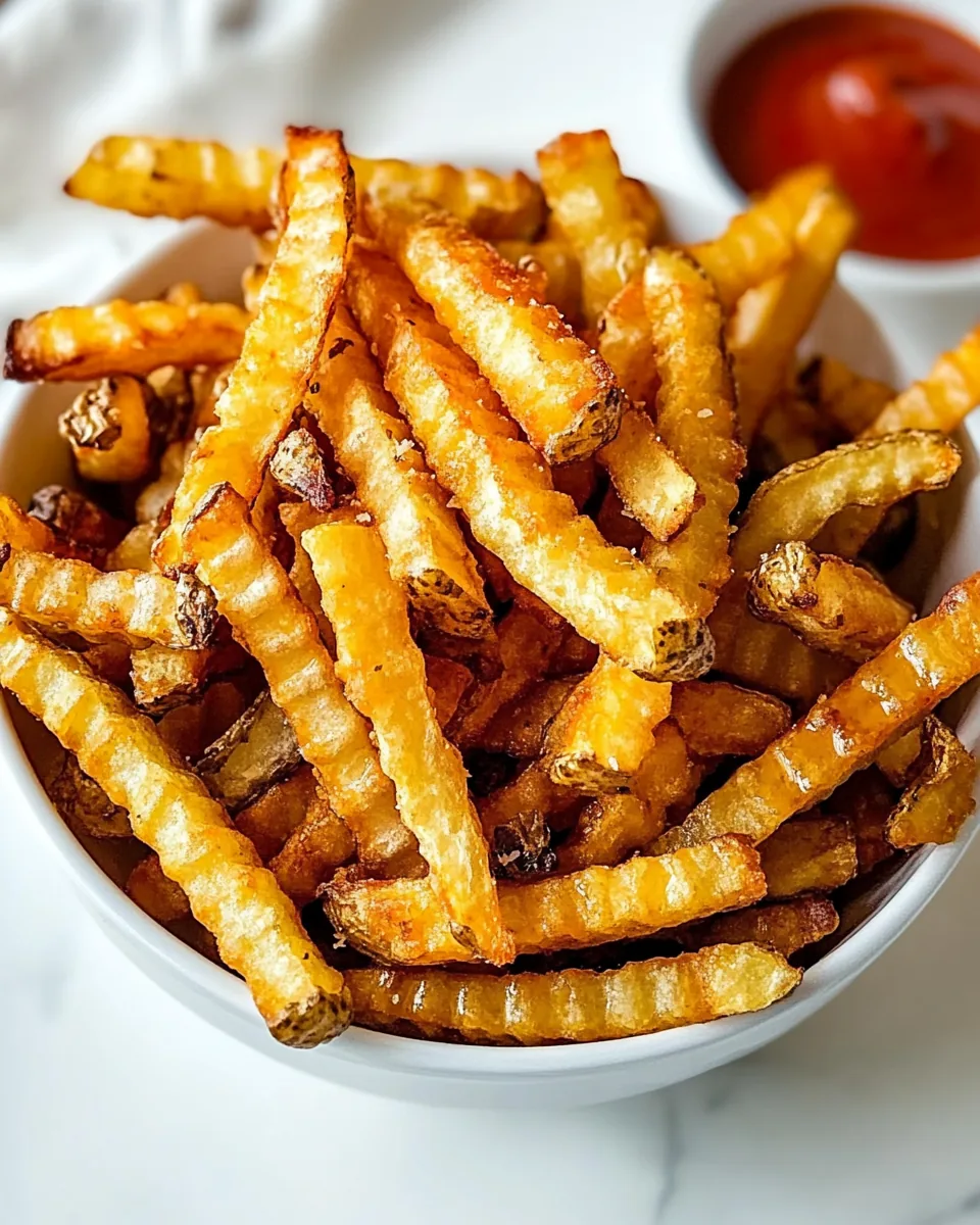 Crinkle Cut Fries