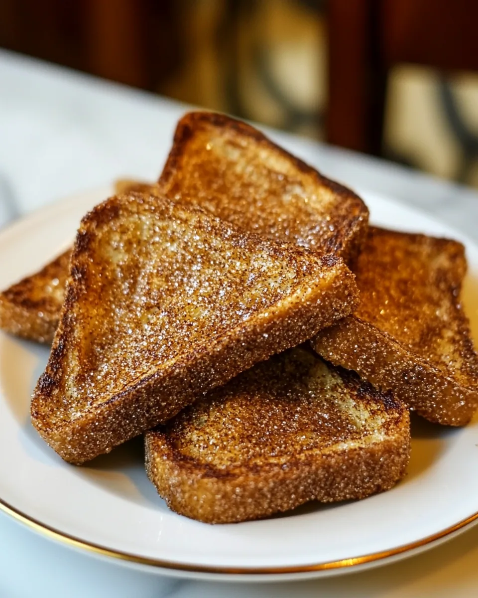 Crispy Cinnamon Toast