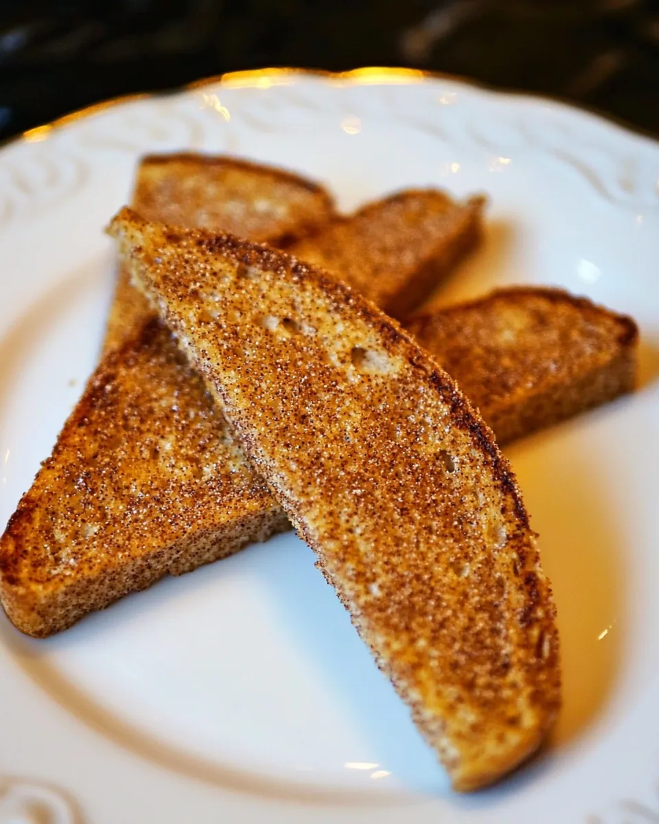 Crispy Cinnamon Toast