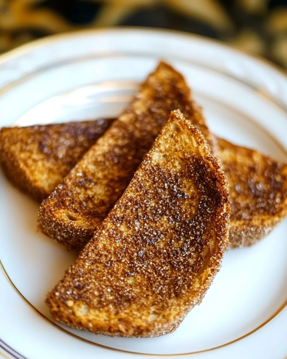 Crispy Cinnamon Toast