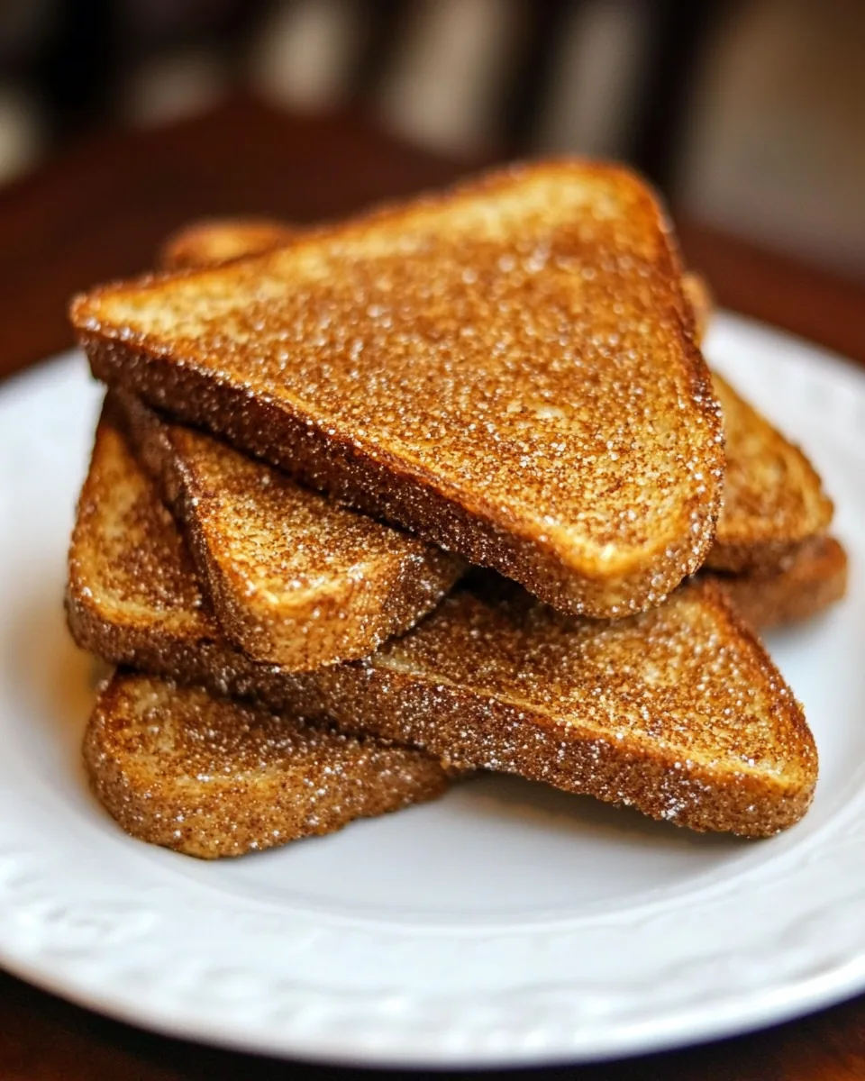 Crispy Cinnamon Toast