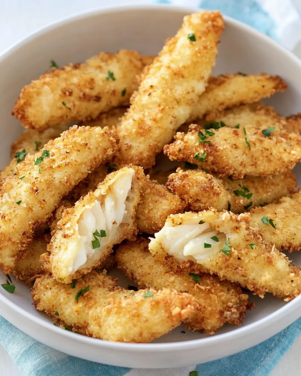Crispy Fish Fingers