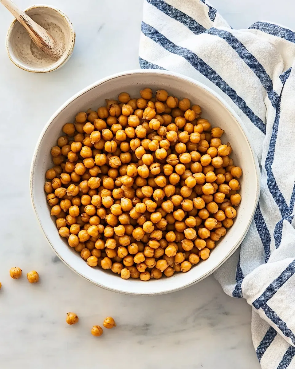 Crispy Roasted Chickpeas