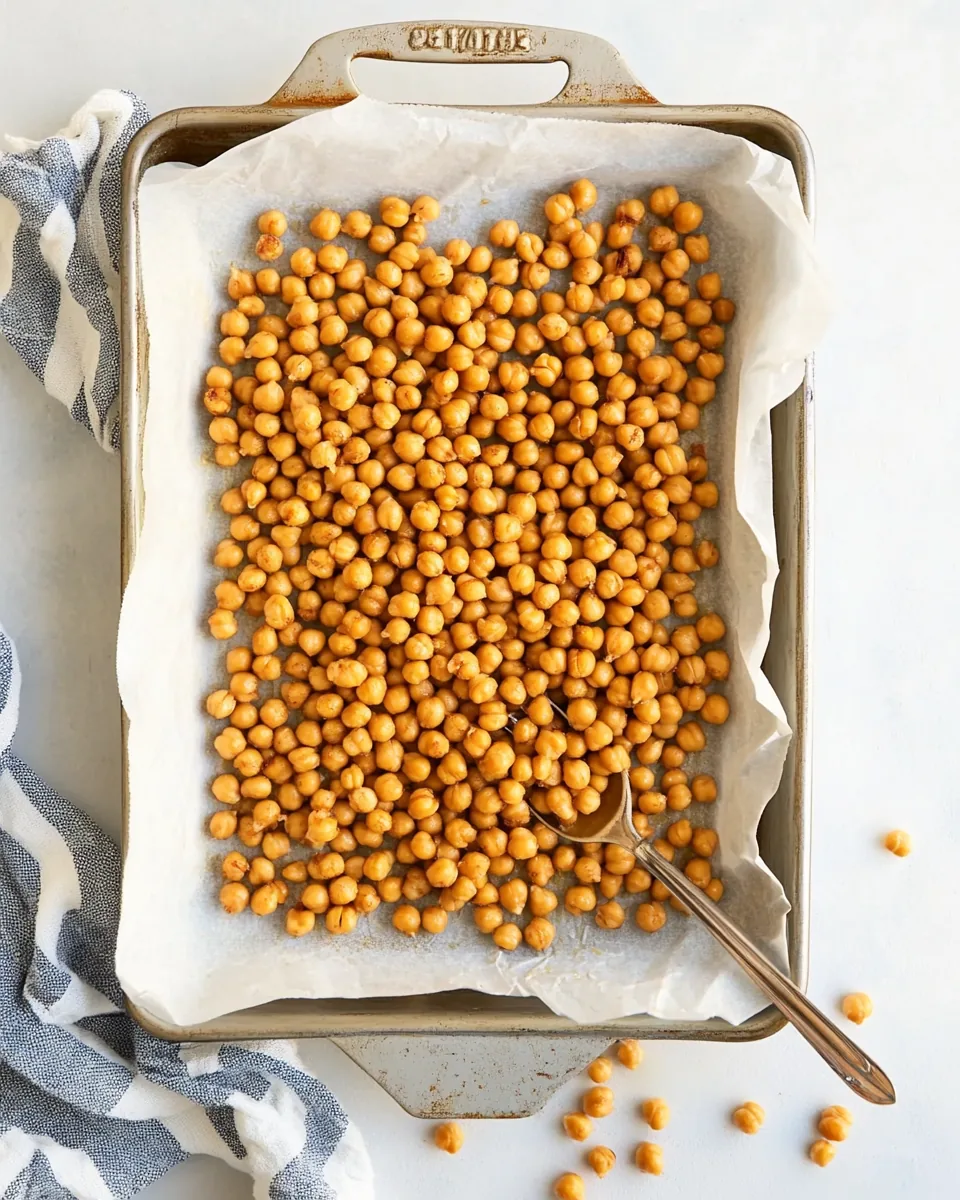 Crispy Roasted Chickpeas