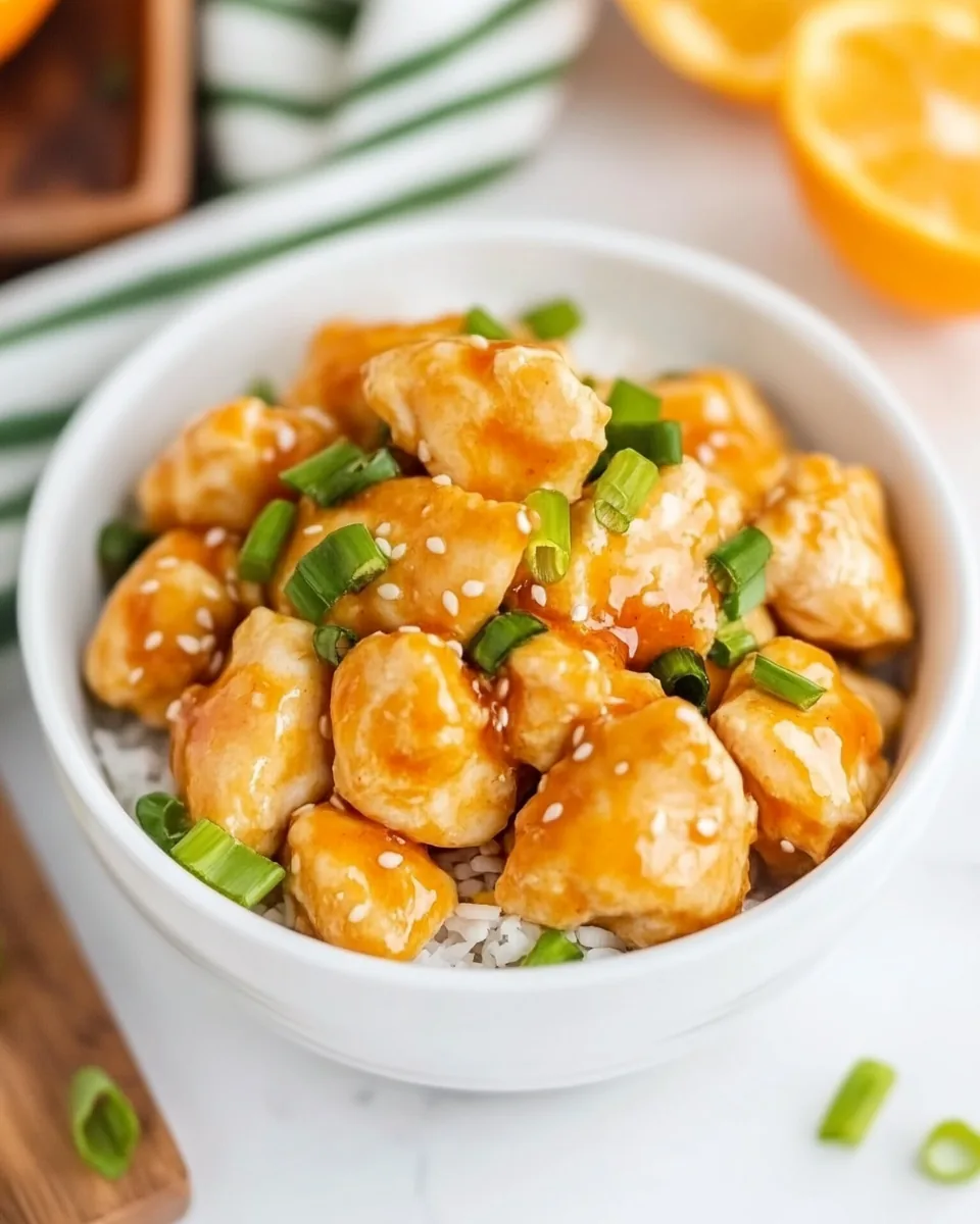 Crockpot Orange Chicken