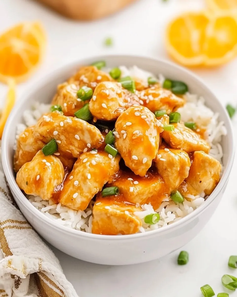 Crockpot Orange Chicken