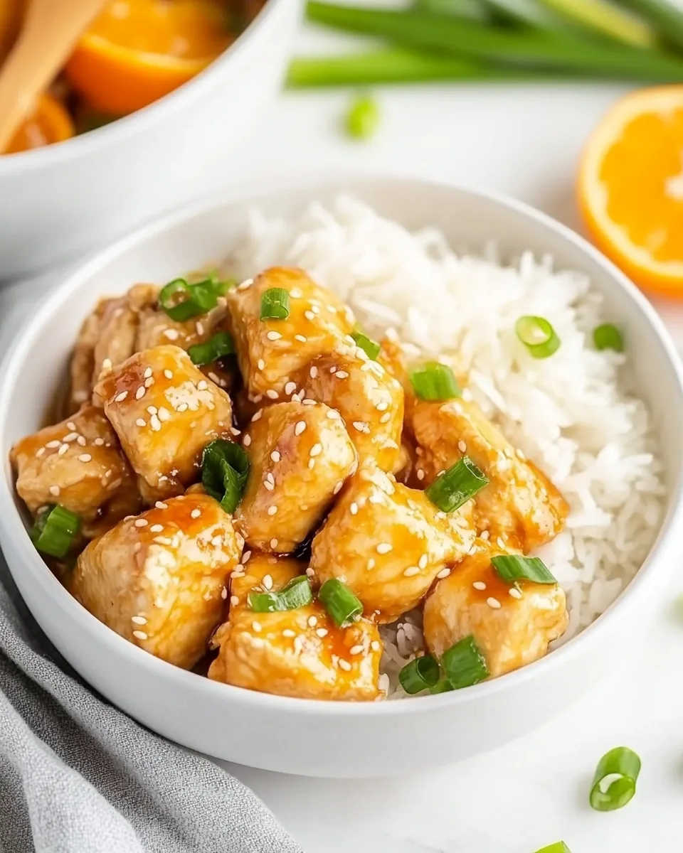 Crockpot Orange Chicken