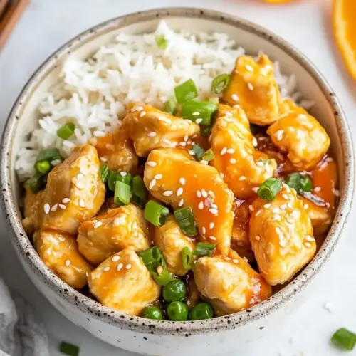 Crockpot Orange Chicken