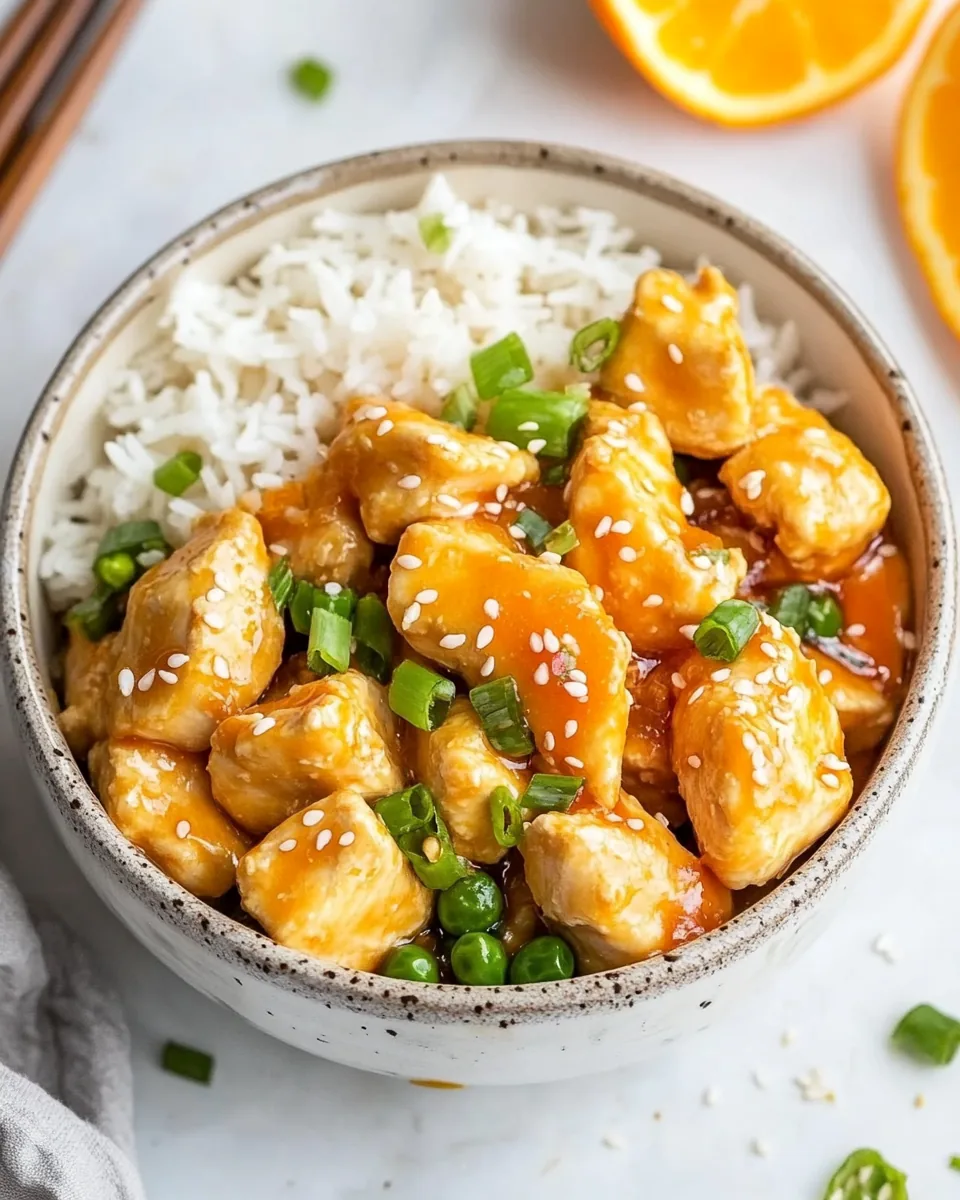 Crockpot Orange Chicken