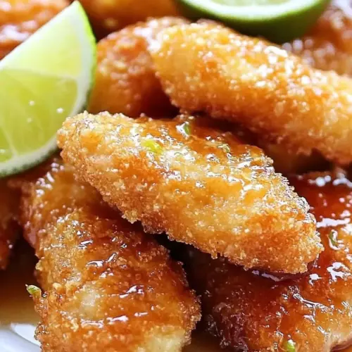 Crunchy Honey Lime Chicken