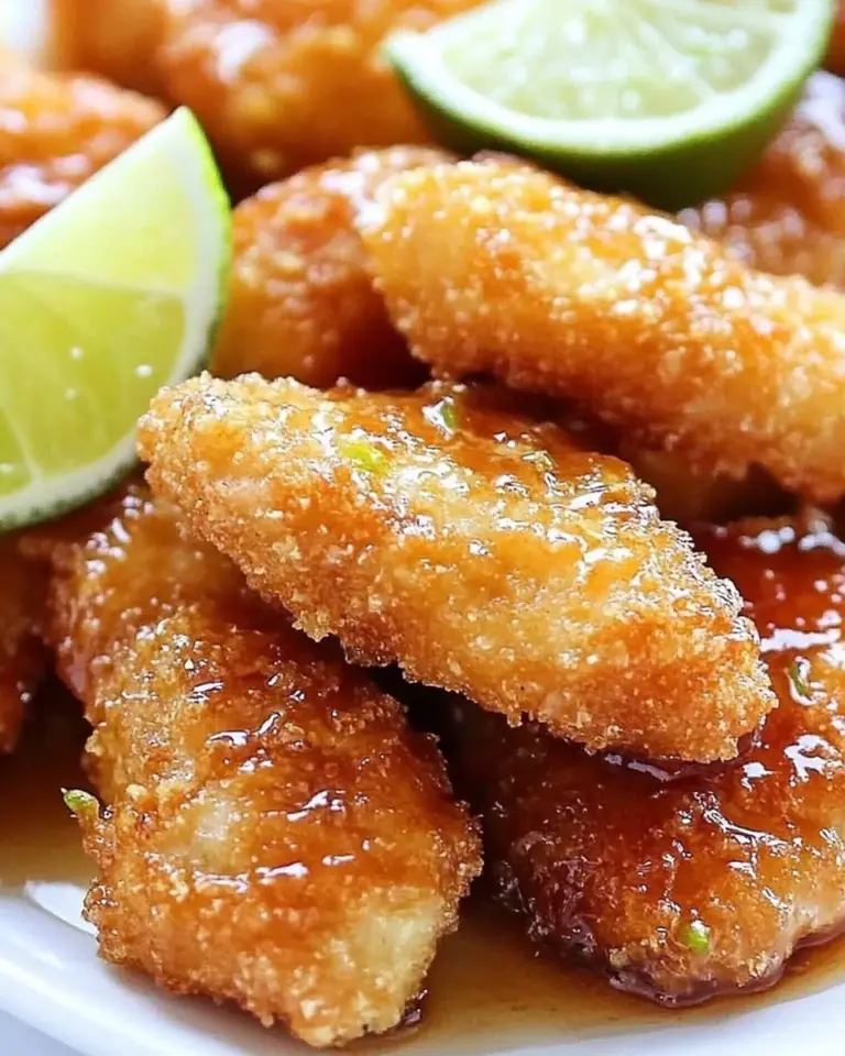 Crunchy Honey Lime Chicken