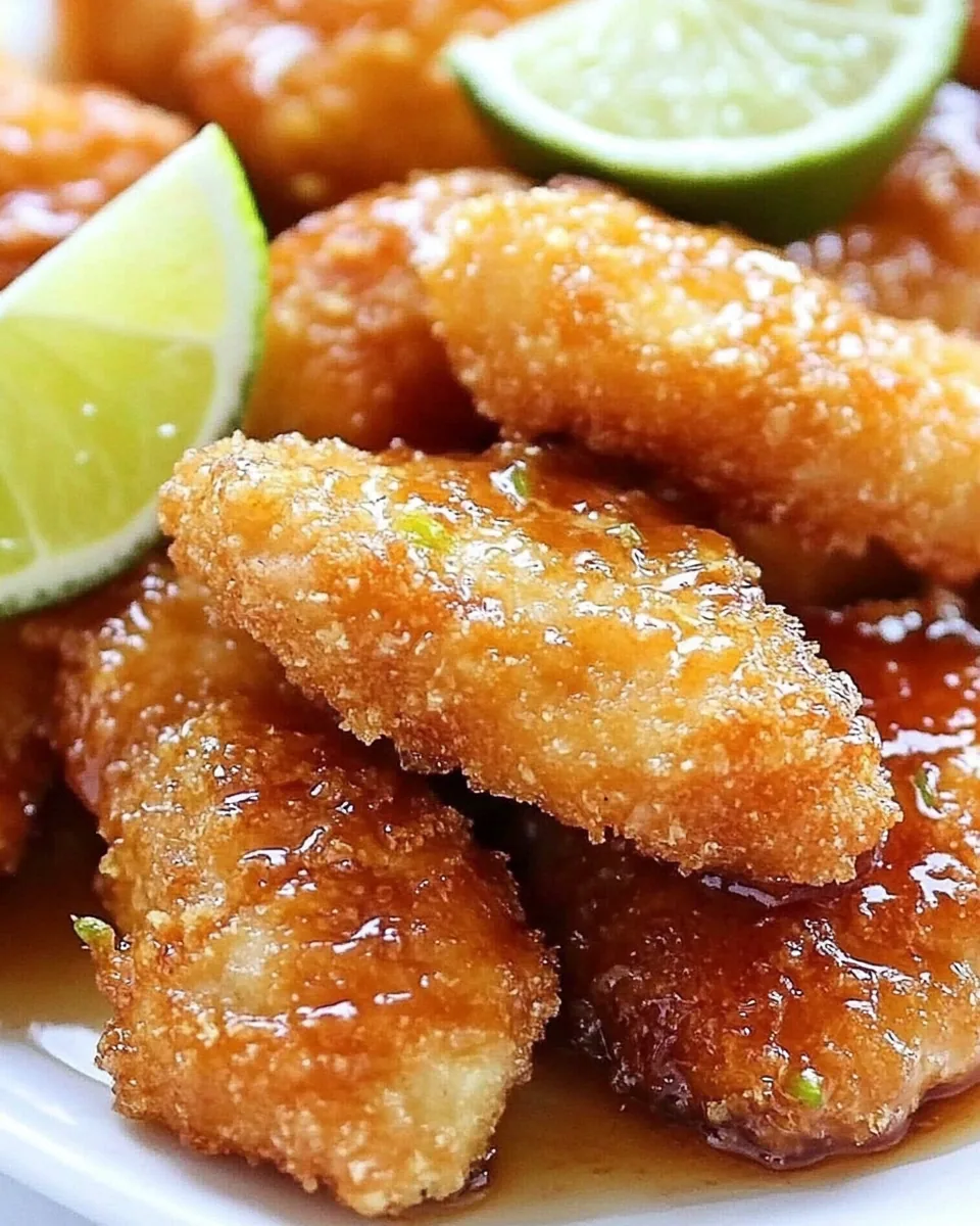 Crunchy Honey Lime Chicken