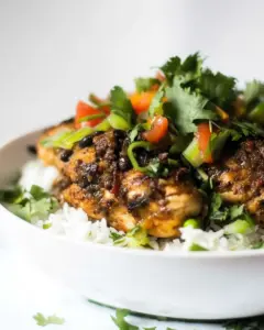 Cuban Black Beans Chicken With Rice
