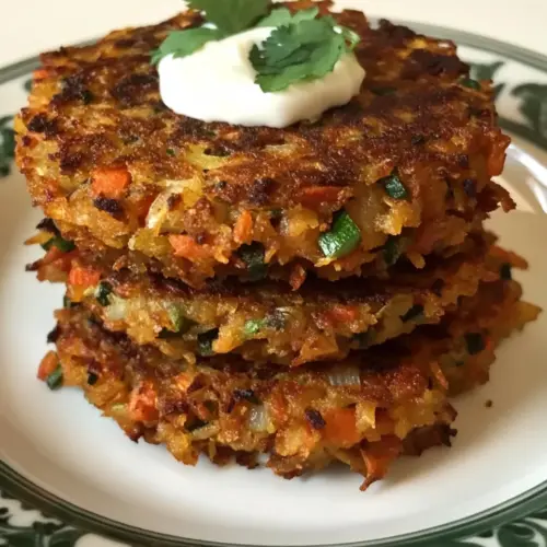 Curry Vegetable Latkes