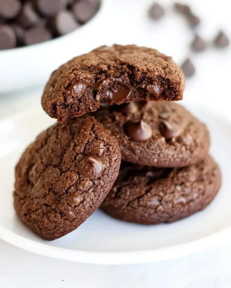 Double Chocolate Cookies