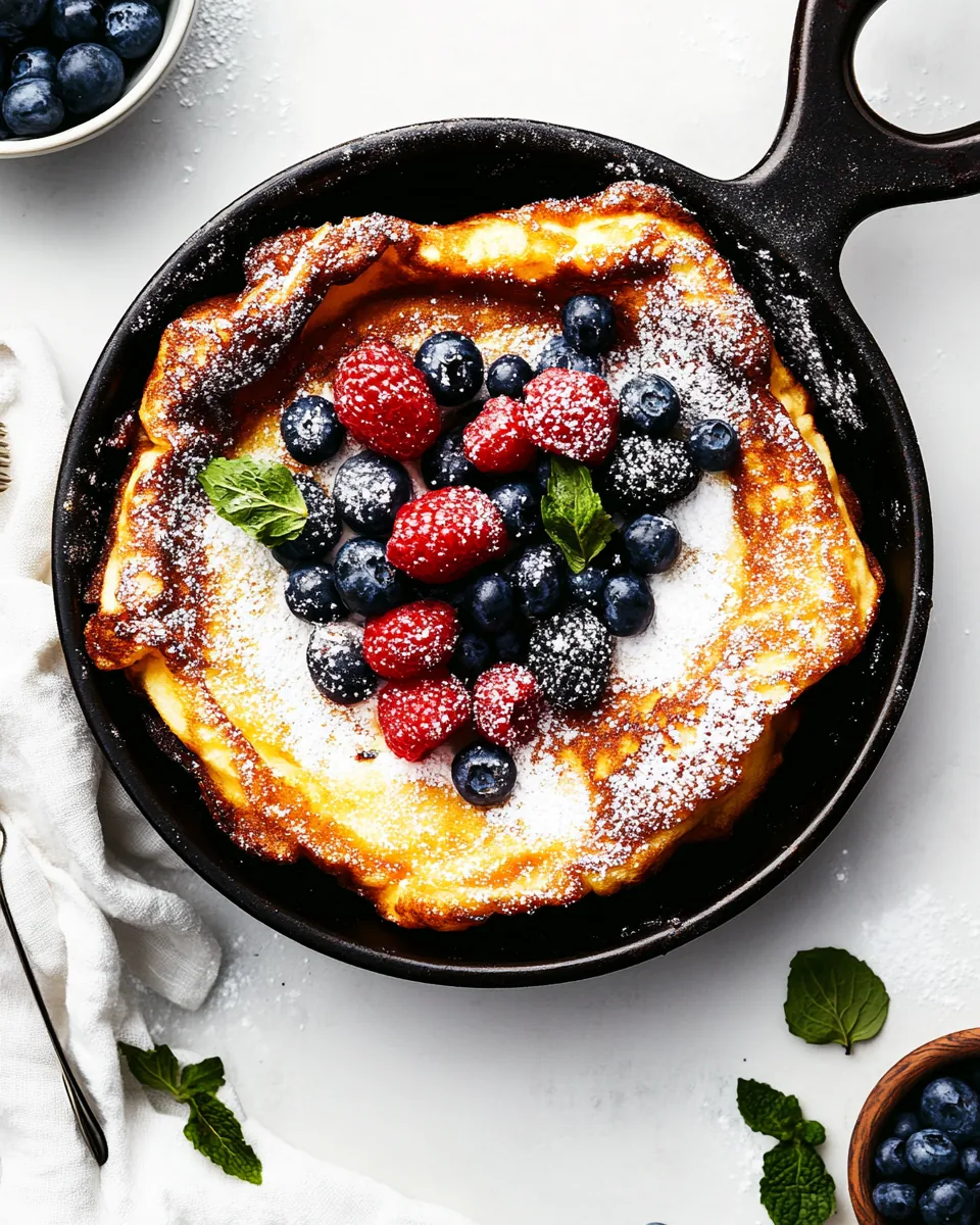 Dutch Baby Recipe