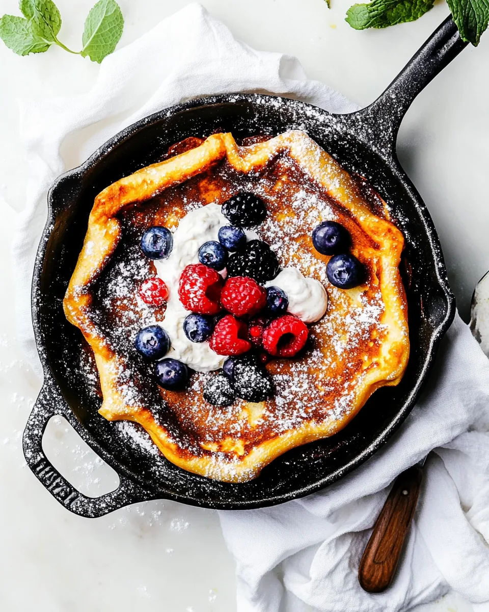Dutch Baby Recipe
