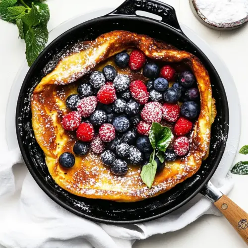 Dutch Baby Recipe