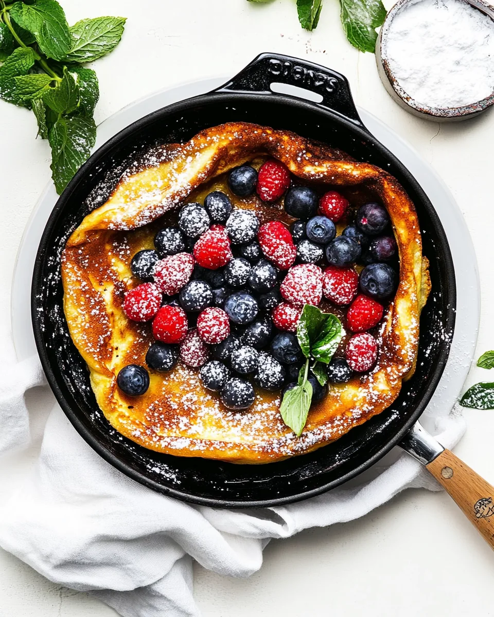 Dutch Baby Recipe