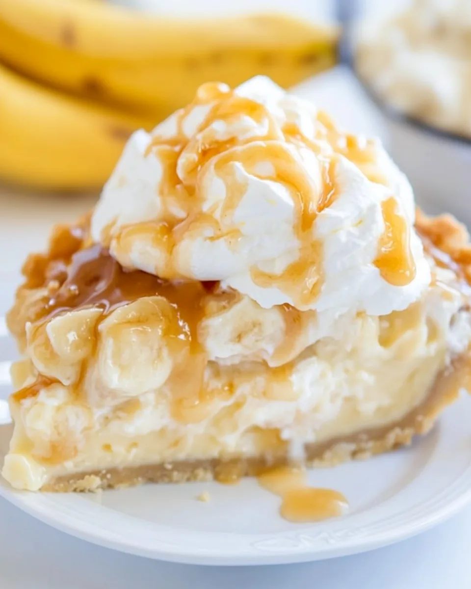 Easy Banana Cream Pudding Pie