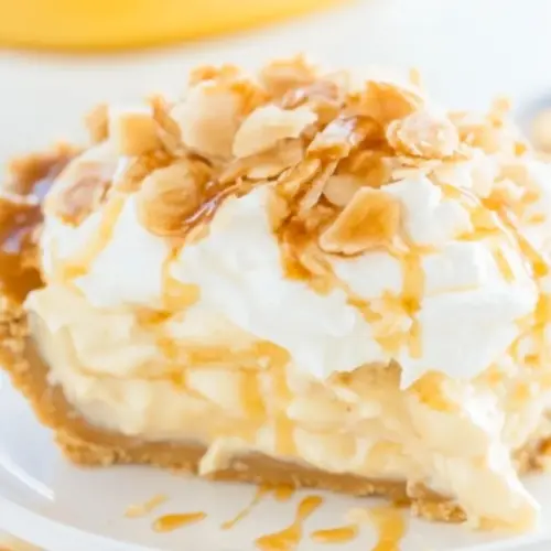Easy Banana Cream Pudding Pie