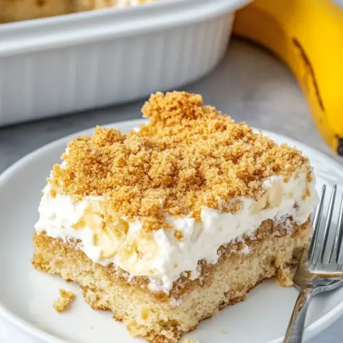 Easy Banana Pudding Cake