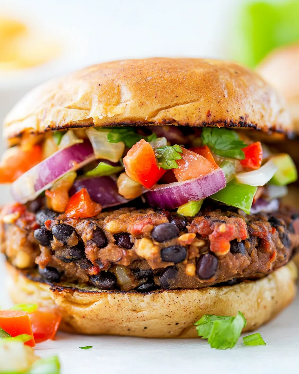 Easy Black Bean Burger