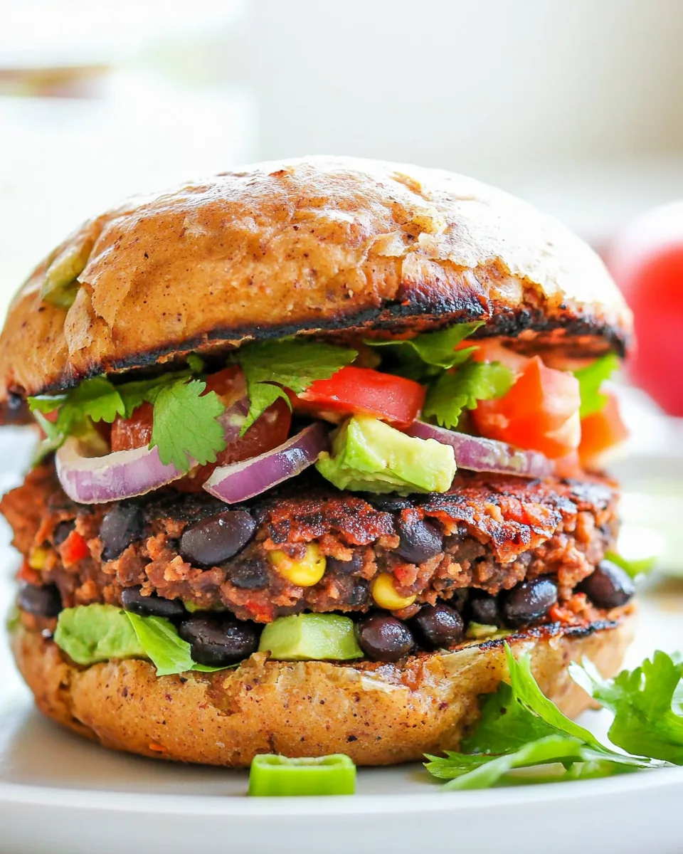 Easy Black Bean Burger