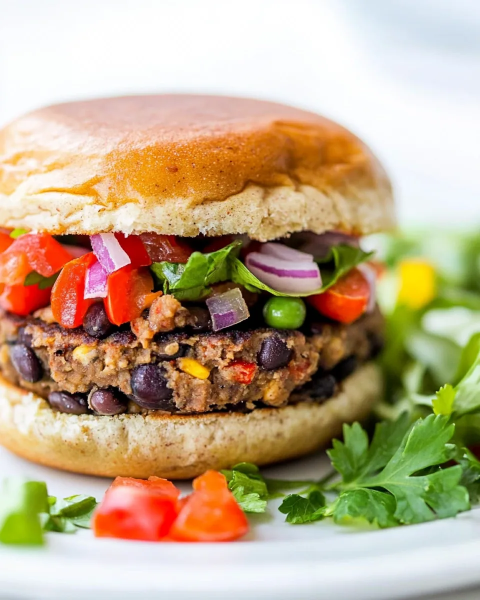 Easy Black Bean Burger