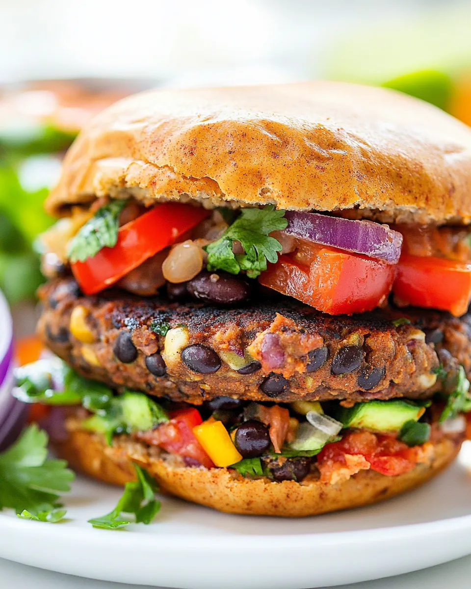 Easy Black Bean Burger