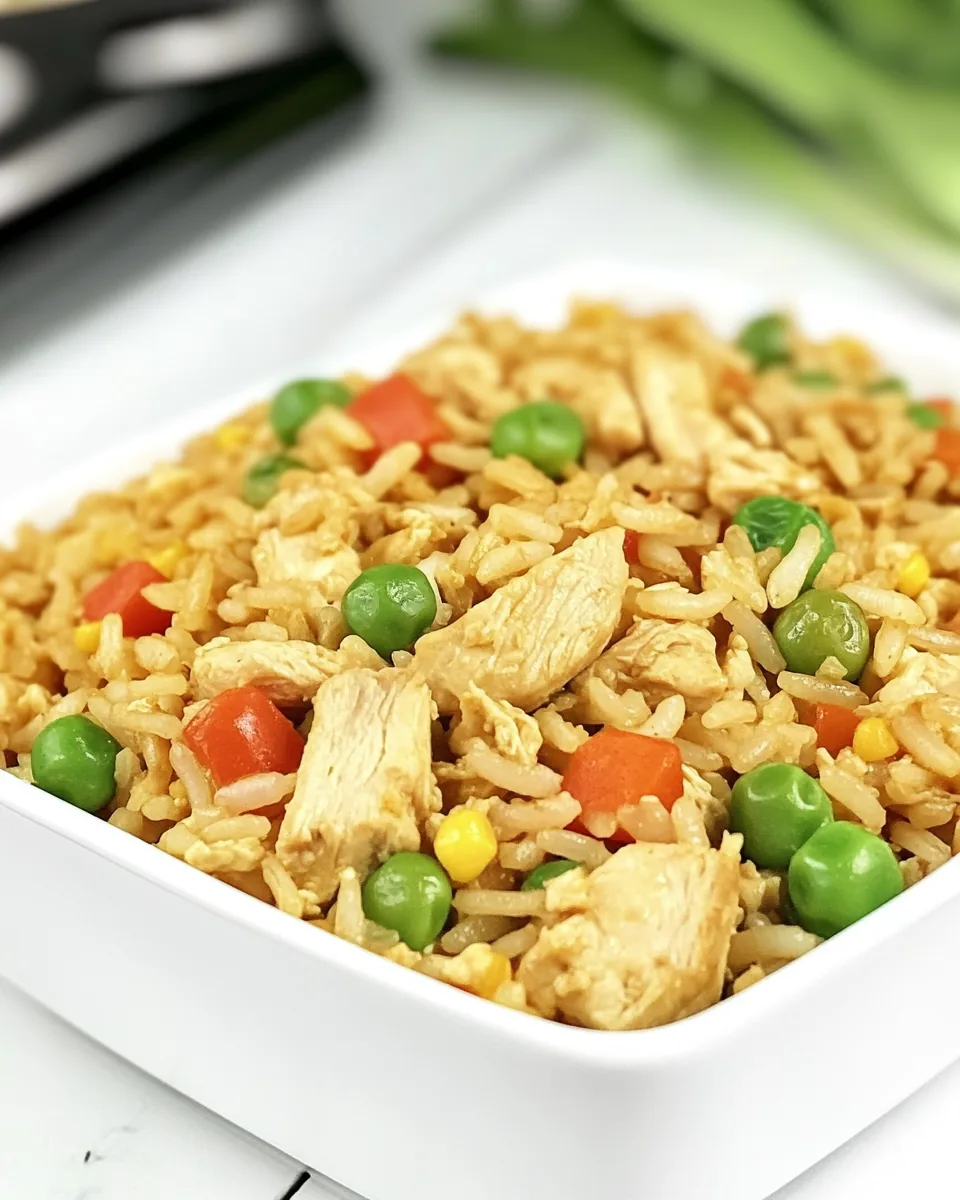 Easy Chicken Fried Rice