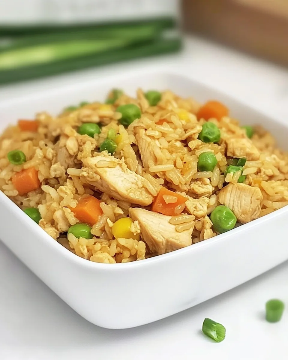 Easy Chicken Fried Rice