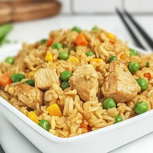 Easy Chicken Fried Rice