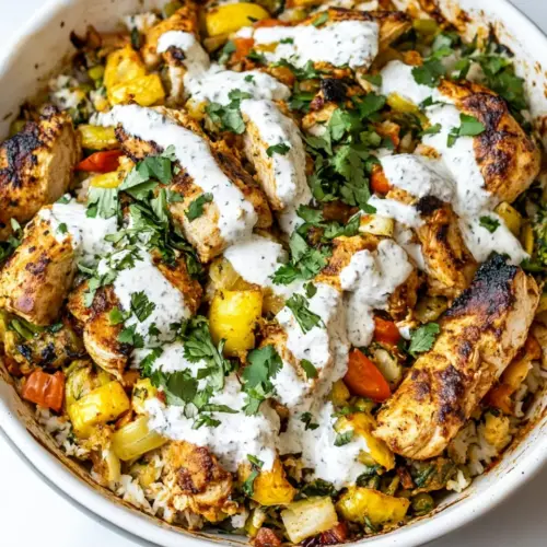 Easy Chicken Shawarma Casserole