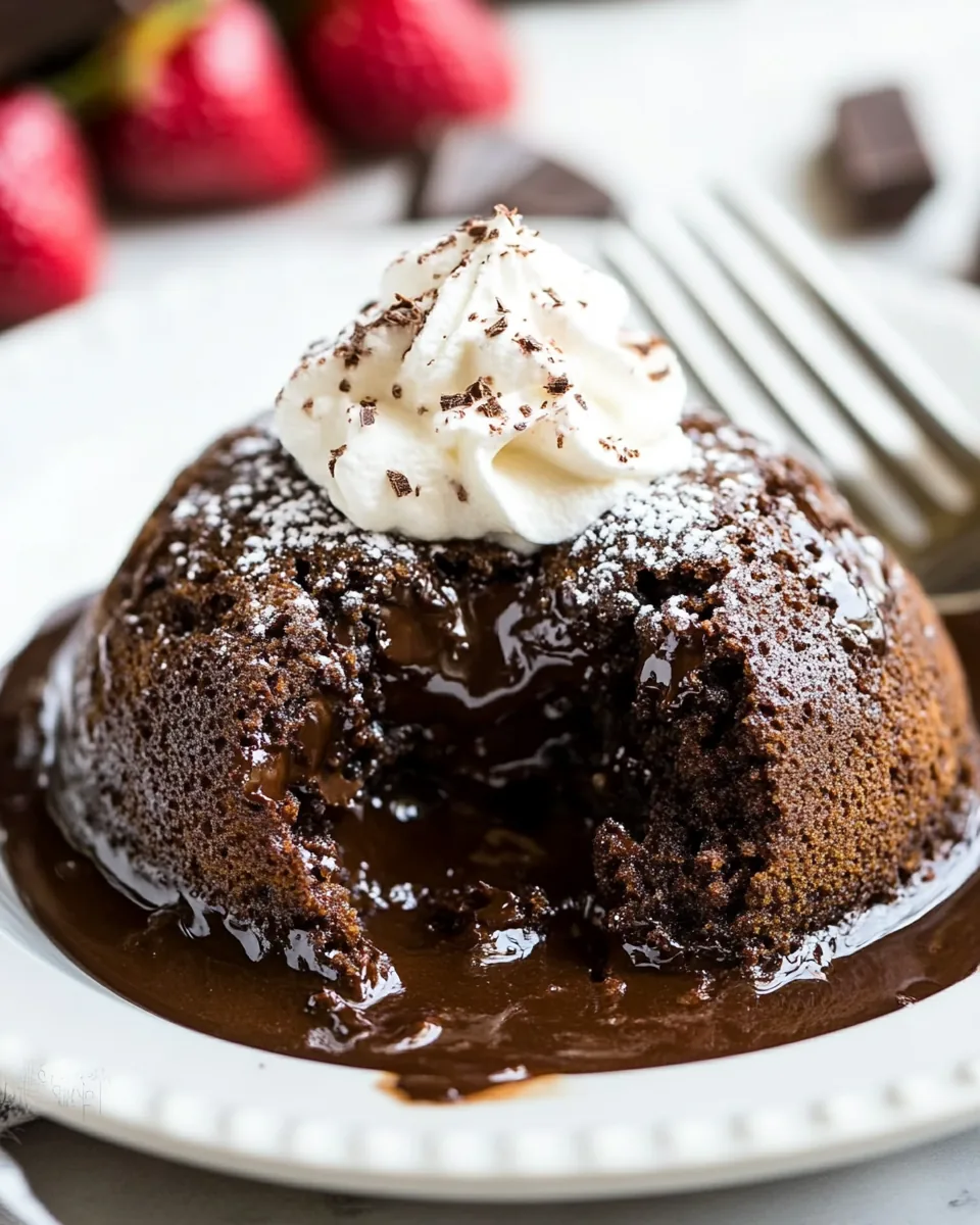 Easy Chocolate Lava Cake