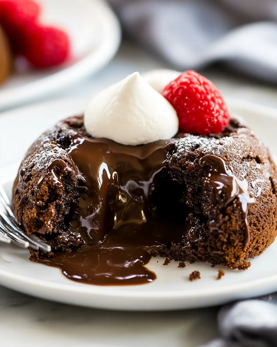 Easy Chocolate Lava Cake
