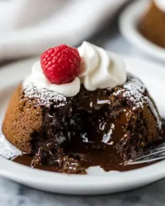 Easy Chocolate Lava Cake
