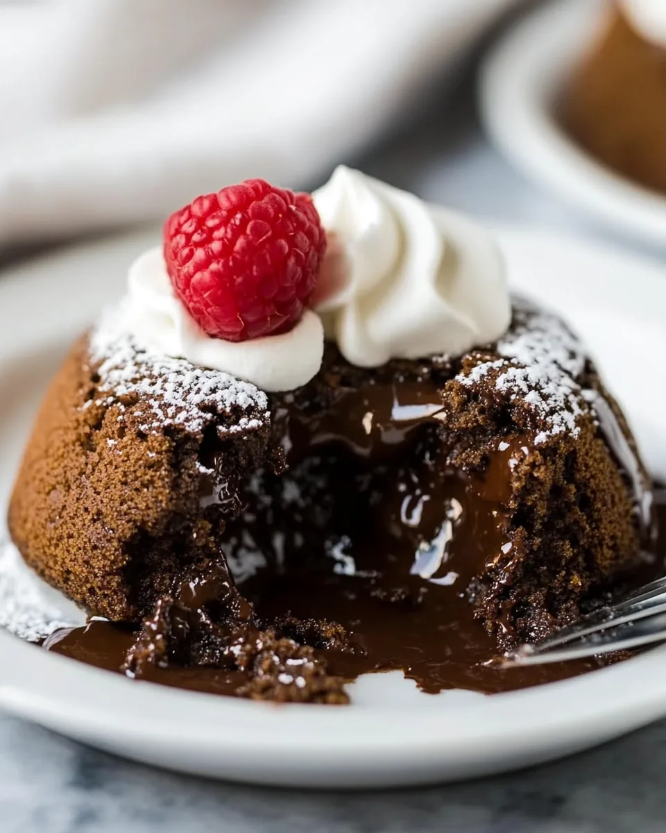 Easy Chocolate Lava Cake