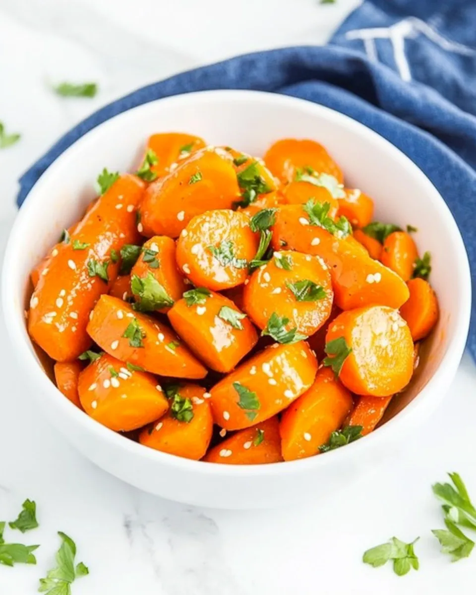 Easy Glazed Carrots